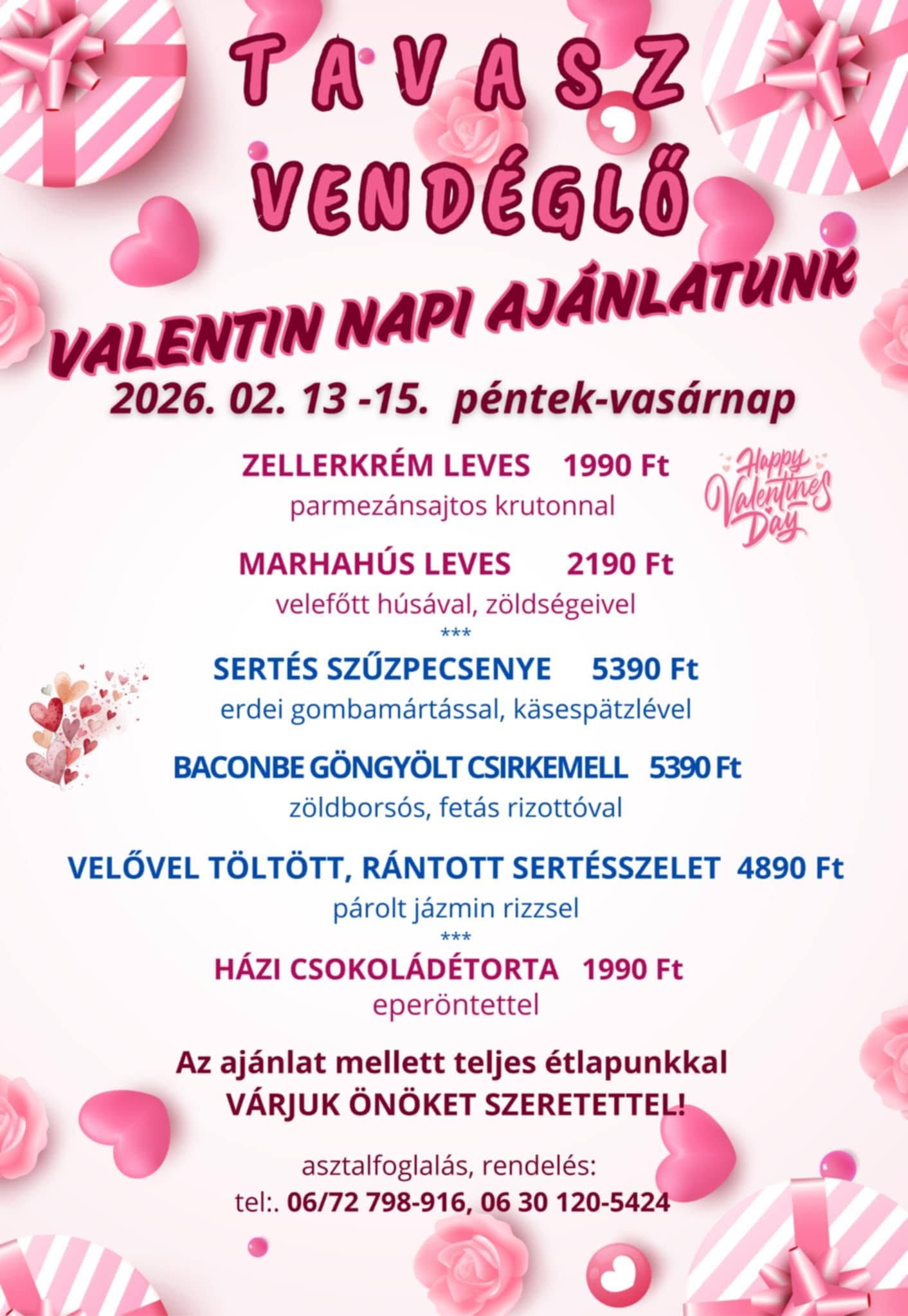 Valentin-napi ajánlatunk